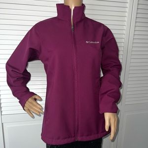 Purple Columbia Soft Shell Jacket